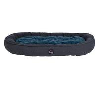 HKM Anam Cara Dog bed oval Deep Blue/Petrol S