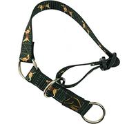 HKM Beagle Dog head collar Deep Green 35-55 cm
