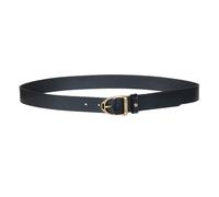 Hkm Beth Leather Belt - 90cm (XL) · Black and Gold