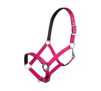 HKM Charming with soft padding Head Collar Magenta Cob
