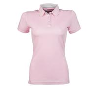 Hkm 11319 Classico Polo Shirt Riding Shirt Women's T-Shirt, Light Pink, XXL
