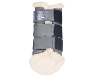 HKM Comfort Brushing Boot Full Grey