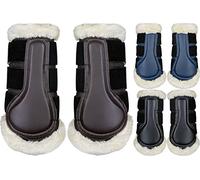 HKM Comfort Mesh Horse Boots Dark Blue M