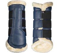 HKM Comfort Premium Fur Protection boots Deep Blue XL