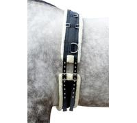 HKM Comfort Teddy Lead Ropes Schwarz/Natur Pony