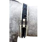 HKM Comfort Teddy Lead Ropes Schwarz/Natur Vollblut/Warmblut