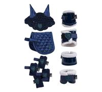 HKM Cuddle Pony Riding Set Dark Blue 135 mm