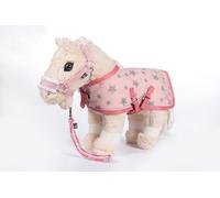 HKM Cuddle Pony Star Set Rose with Stars Design One Size
