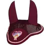 HKM Dream Team Ear Bonnet Wine Red Pony