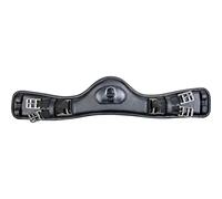 HKM Dressage Anatomic Leather Girth without elastic Black 60