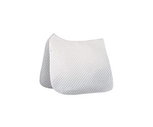 HKM Dressage Small Quilt Saddle Cloth White Cob/Full