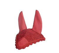 HKM Ear bonnet Dark Red/Dark Red Cob