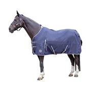 HKM Eco-Light 100g filling Turnout rug Deep Blue 5'6