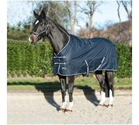 HKM Economic 30099100.0030 Turnout Blanket with Polar Fleece Lining Black