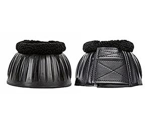 HKM Economic Plus Rubber Over reach boots 1 pair Black XXL