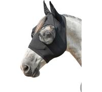 HKM Elastic Anti fly mask Mud Grey XL