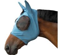 HKM Elastic Anti fly mask Smokey Blue L