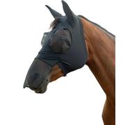 HKM Elastic Anti fly mask with nose protection Smokey Blue M