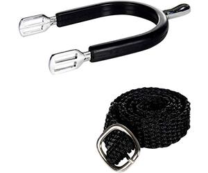 Hkm - Éperons pour femmes, revêtement plastique 20 mm, 0000 couleur indicative
