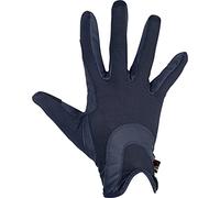 HKM Equestrian Horse Riding Gloves with Elastic Wrist and Mesh Grip | Breathable and Durable Material Combination of Polyester with Polyurethane
