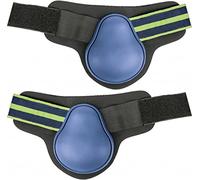 HKM Equestrian Stripe Feltock Boots Deep Blue Cob