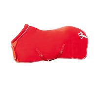 Hkm Fleece Rug with Collar - 7'3 · Red