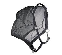 HKM Fly Shield Halter Black Pony