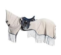 HKM Fringes Style Ride-On Fly Sheet Rem. neck part Silver/Grey 6'4