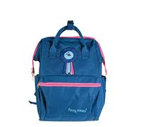 HKM Funny Horses Backpack Denim Blue One Size
