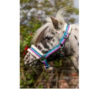 Hkm Funny Horses Headcollar - Mini Shetland · Turquoise/Lilac