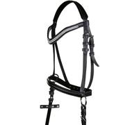 HKM Funny Horses Snaffle Black Mini Shetty