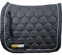 HKM Gently 2971 Saddle Cloth Taupe/Silver One Size