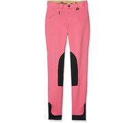 HKM Girl's Reithose -Penny Easy- Kniebesatz Trousers, Pink/Dunkelblau, 176 (EU)