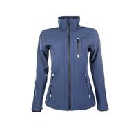 HKM Girl's Sport Softshell Jacket, Deep Blue, 12/13 Years