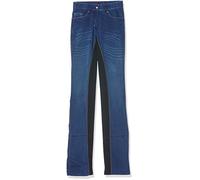HKM Girl's Summer Denim Jodhpur Riding Breeches, Jeans Blue/Deep Blue, 13/14 Years