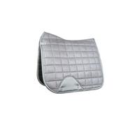 HKM Glitter Mesh Style Saddle cloth Light Grey General purpose