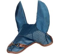 HKM Golden Bit Ear bonnet Smokey Blue Cob
