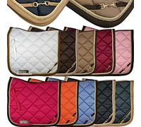 HKM Golden Gate Bit Saddle Cloth Black Pony GP