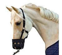 HKM Grazing Muzzle Grazing Muzzle, Black, Cob