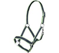 HKM Halter-10148 Halter 6956 Navy/Grass Green Warmblood
