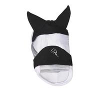 HKM Hobby Horsing Fly Mask with Nose Part - for Realistic Play with the Toy Horse (Black)