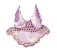 HKM -Hobby Horsing Fly Cover for Horse with Print (Purple with Daisies)