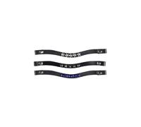 HKM Hobby Horsing set of 3 Browbands, Navy Blue With Stars Design, One Size