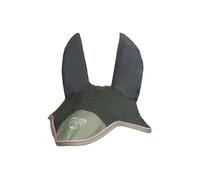 Hkm Horse Spirit Ear Bonnet - Full · Grey Green