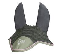 HKM Horse Spirit Ear bonnet Grey-Green Full