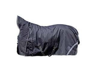 HKM Innsbruck High Neck Blanket with 200 g Filling, Black, 150 Sizes