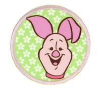 HKM - Iron on Winnie the Pooh Pig emblem - 60 x 60 mm - 1 Piece
