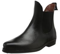 HKM Jodhpur Boot Rubber - Soft/Wide with Elastic Panel, Men, Jodhpurgummistiefel -Soft/Weit- mit Elastikeinsatz, Black, X-Large
