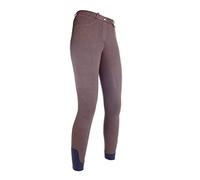 Hkm Kate Unisex Jodhpurs Silicone Full Seat 2400, Unisex_Adult, Trouser, 4057052270864, 2400 Brown, 122