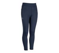 HKM Kids Alice Silicone Full seat Riding Leggings, Deep Green, 9/10 Years